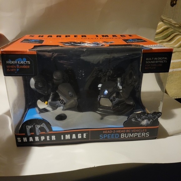 Sharper Image Remote Control Bumper Cars - Picture 8 of 11